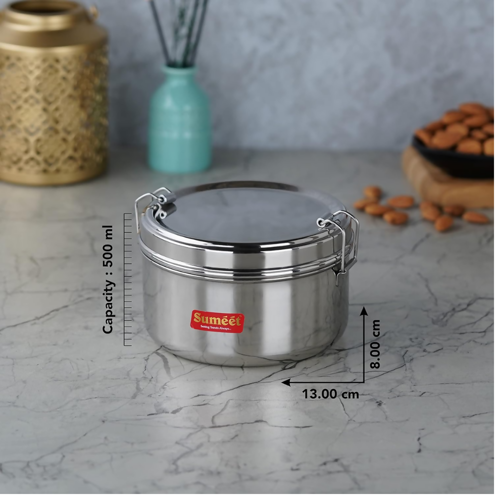 Sumeet Stainless Steel Meal Pack Lunch Box | Grocsy