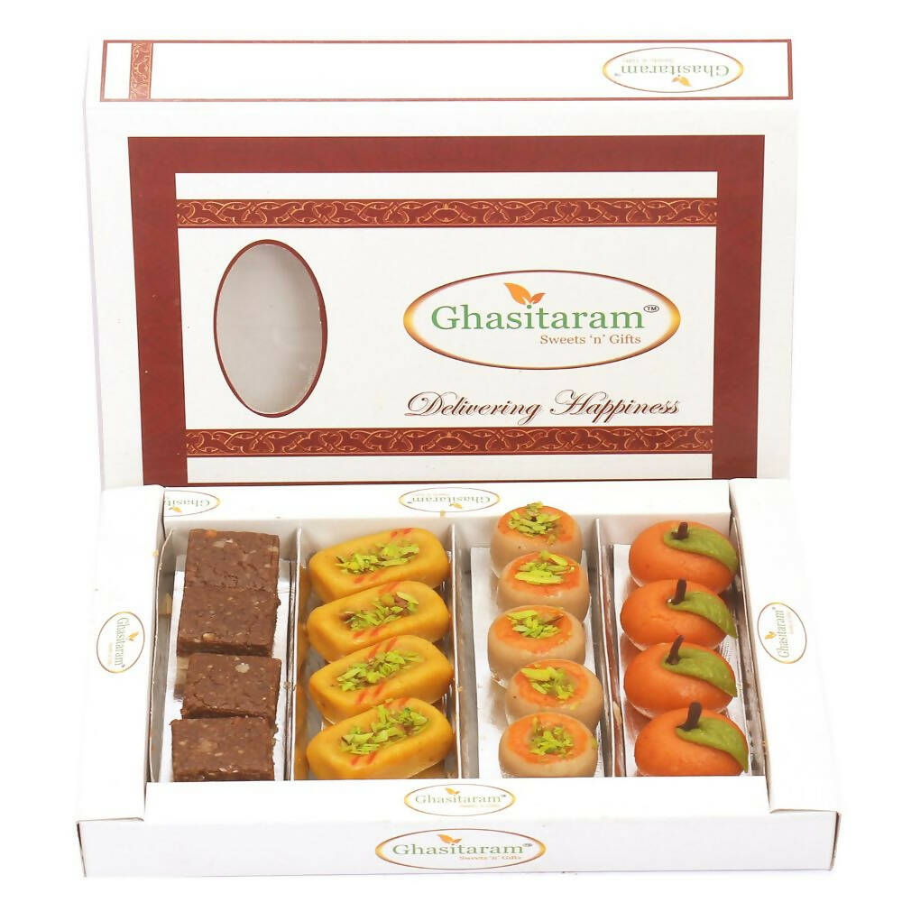 Ghasitaram Kaju Sugarfree Sweets Assorted Box | Grocsy