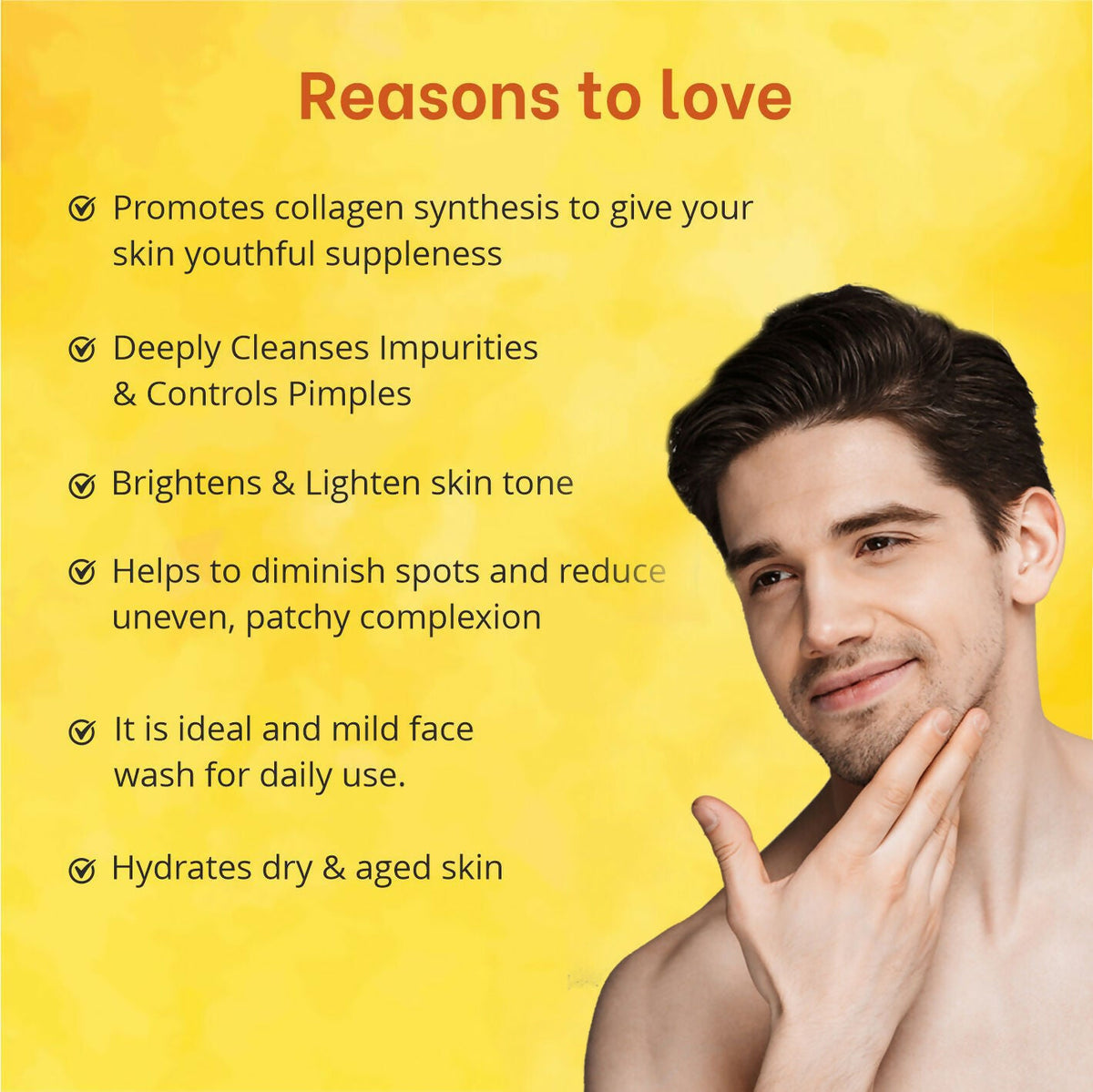 Globus Naturals Anti Ageing Globus Naturals Anti-Ageing Skin Brightening Vitamin C Face Wash | Grocsy