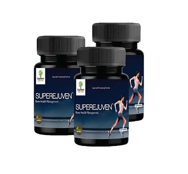 Supreem Super Foods Superejuven Bone Health Management Capsules | Grocsy
