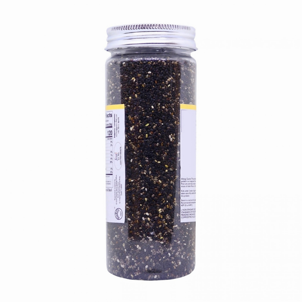 Tassyam Organics Bubble Seeds Mix - Chia & Basil | Grocsy