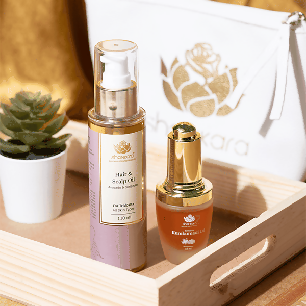 Shankara by Sri Sri Tattva Night Ritual for Skin & Hair Kit Combo | Grocsy