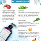 Glamveda Apple Cider Vinegar Shampoo | Grocsy