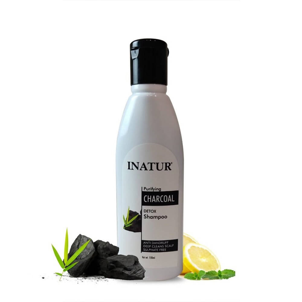 Inatur Purifying Charcoal Detox Shampoo | Grocsy