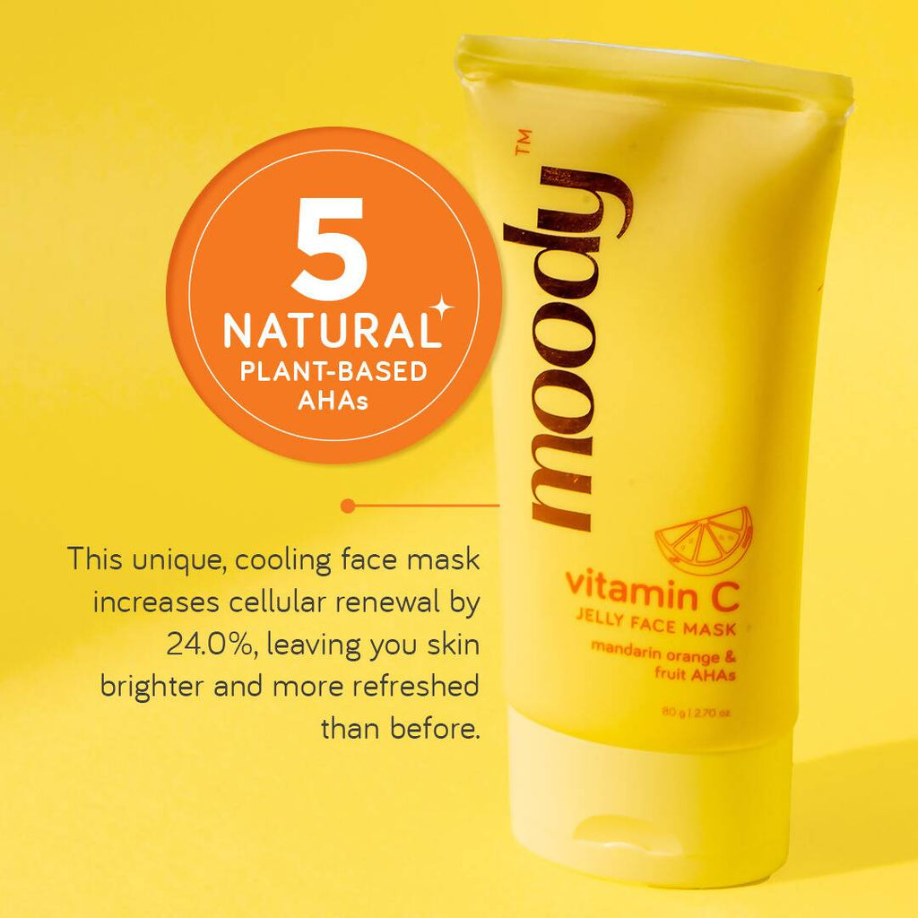 Moody Vitamin C Jelly Face Mask | Grocsy