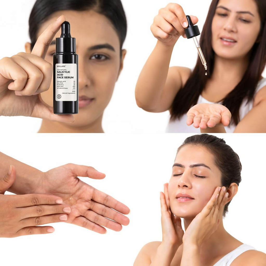 Brillare 2% Salicylic Acid Serum For Oily & Acne Prone Skin | Grocsy