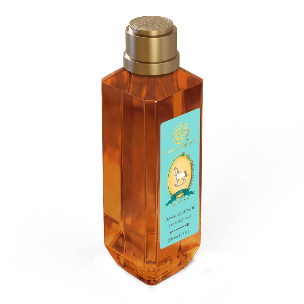 Forest Essentials Dasapushpadi Baby Hair & Body Wash | Grocsy