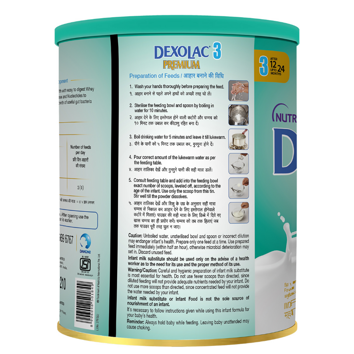 Dexolac Premium Infant Formula Powder Stage 3 (From 12-24 Months) | Grocsy