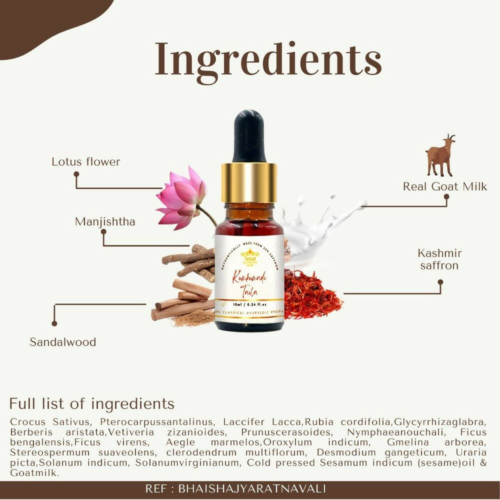 Tatsat Authentic Kumkumadi Taila | Grocsy