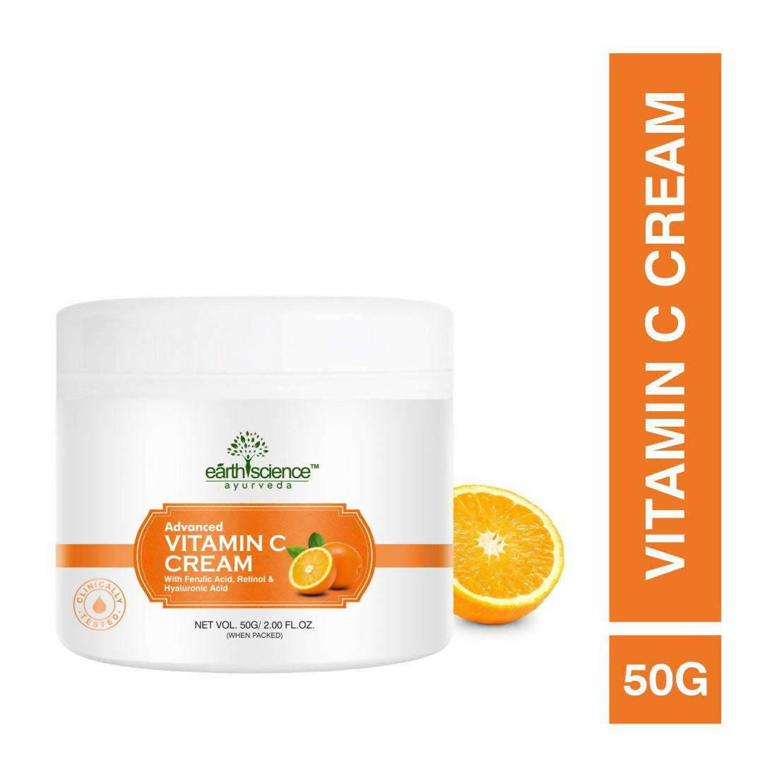 Earth Science Ayurveda Vitamin C Face Cream | Grocsy