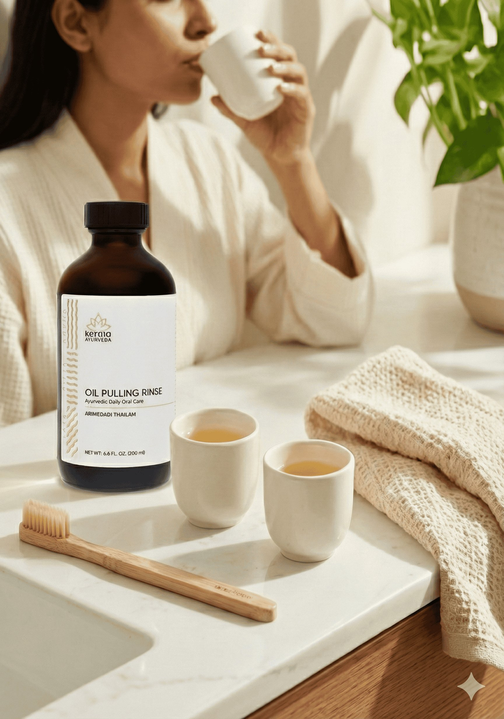 Kerala Ayurveda USA Oil Pulling Rinse (Arimedadi Thailam) | Grocsy