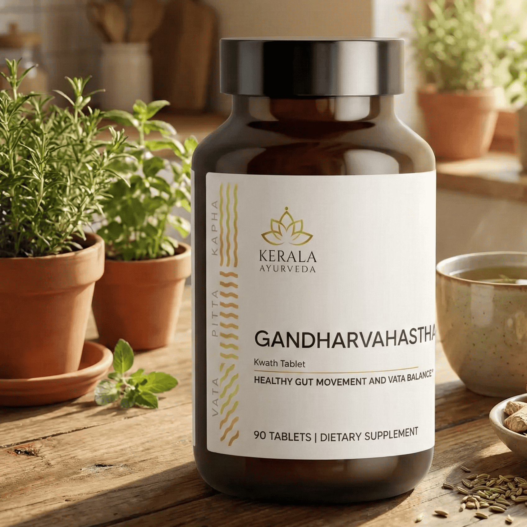 Kerala Ayurveda USA Gandharvahasthadi Kwath Tablets | Grocsy