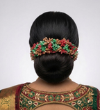 Multicolor Pollens Bridal Gajra | Grocsy