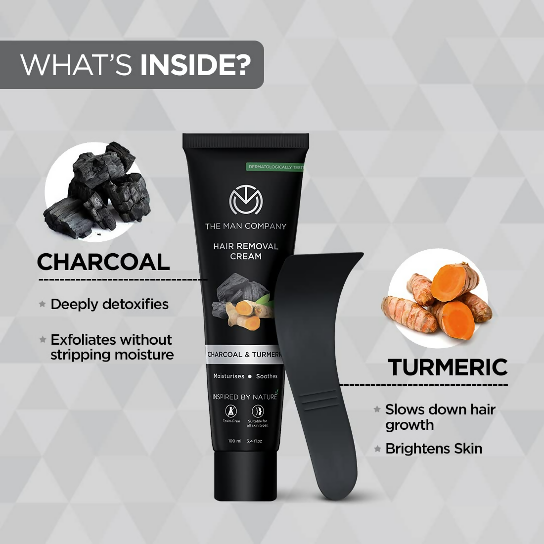 The Man Company Hair Removal Cream For Men | Grocsy