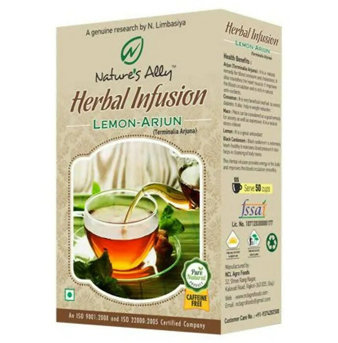 ?Natures Ally Lemon-Arjun Herbal Infusion | Grocsy