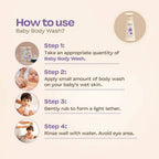 Maate Baby Body Wash | Soft & Supple Baby Skin with Extra Mild Natural Baby Wash | Grocsy
