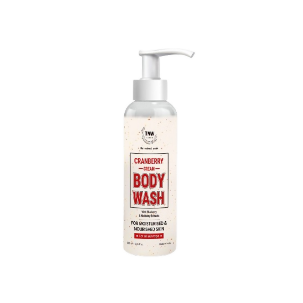 The Natural Wash Cranberry Cream Body Wash | Grocsy