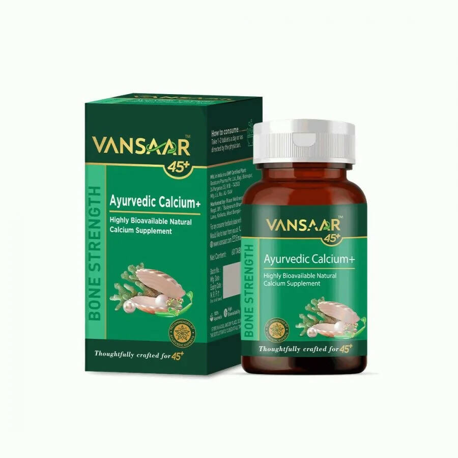 Vansaar 45 + Ayurvedic Calcium+ Tablets | Grocsy