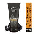 Globus Naturals Anti Pollution & Anti Acne Detox Charcoal Peel Off Mask For Men | Grocsy