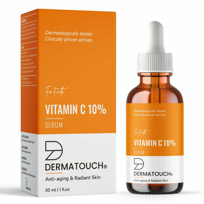 Dermatouch Vitamin C 10% Serum For Anti-aging & Radiant Skin | Grocsy