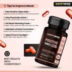 HappyMind Botanicals Positive Vibes Only Veg Tablets