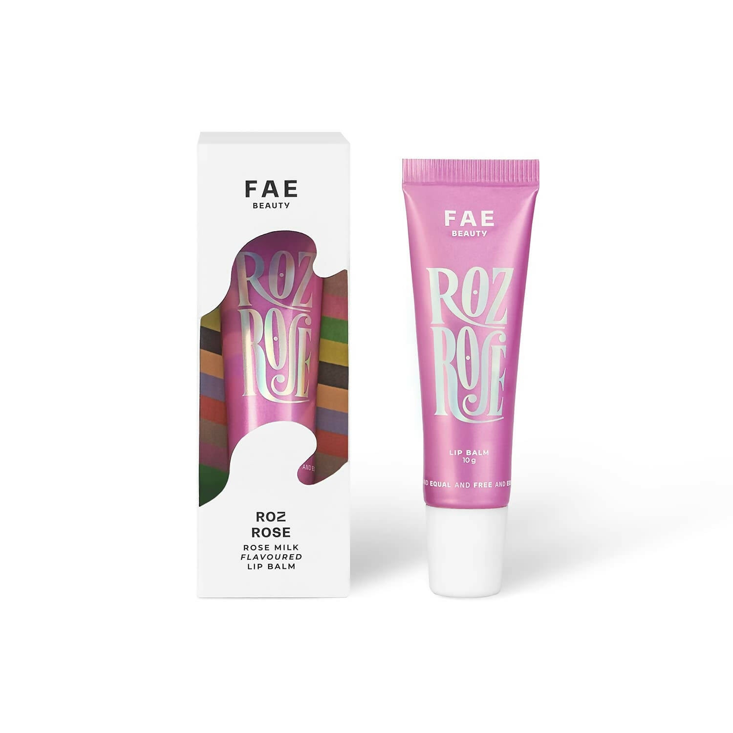 FAE Beauty Roz Rose Lip Balm SPF 20+ - Sheer Baby Pink | Grocsy