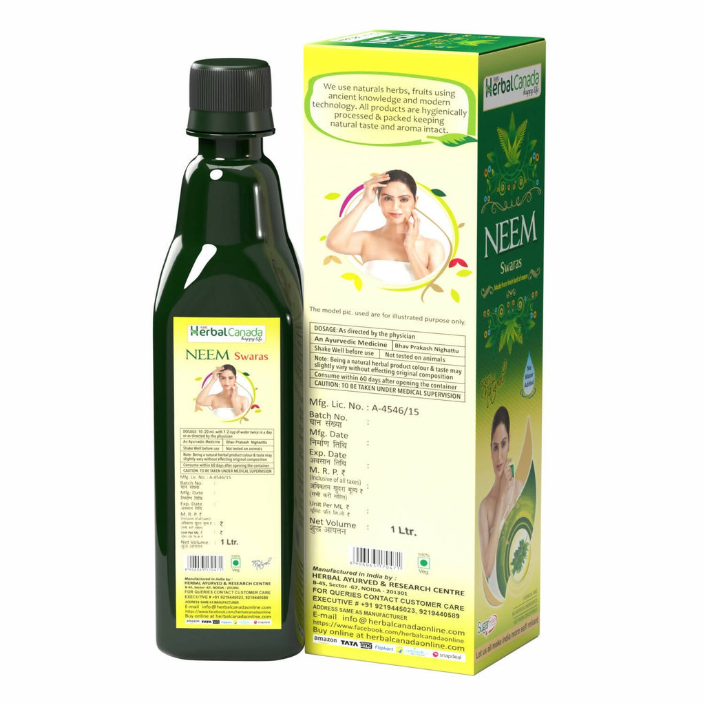 Herbal Canada Neem Ras | Grocsy