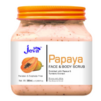 Jeva Papaya Tan Removal Face & Body Scrub | Grocsy