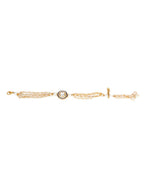 Designer kundan Rakhi - Ruby Raang | Grocsy