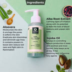 Organic Harvest 3-in-1 Face Wash for Dry and Normal Skin | Grocsy