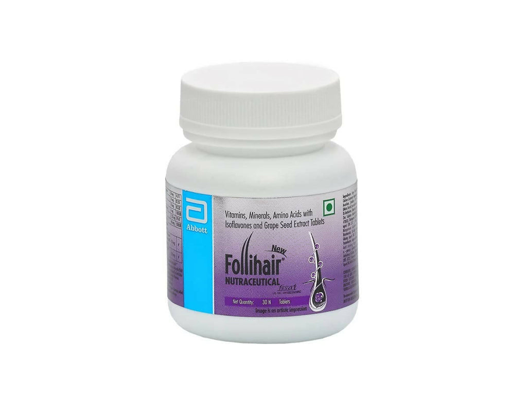 Abbott New Follihair Tablets, For Hair Growth | Grocsy