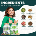 Divya Shree Nari Kaya Detox Capsule and Shatavari Capsule Combo | Grocsy