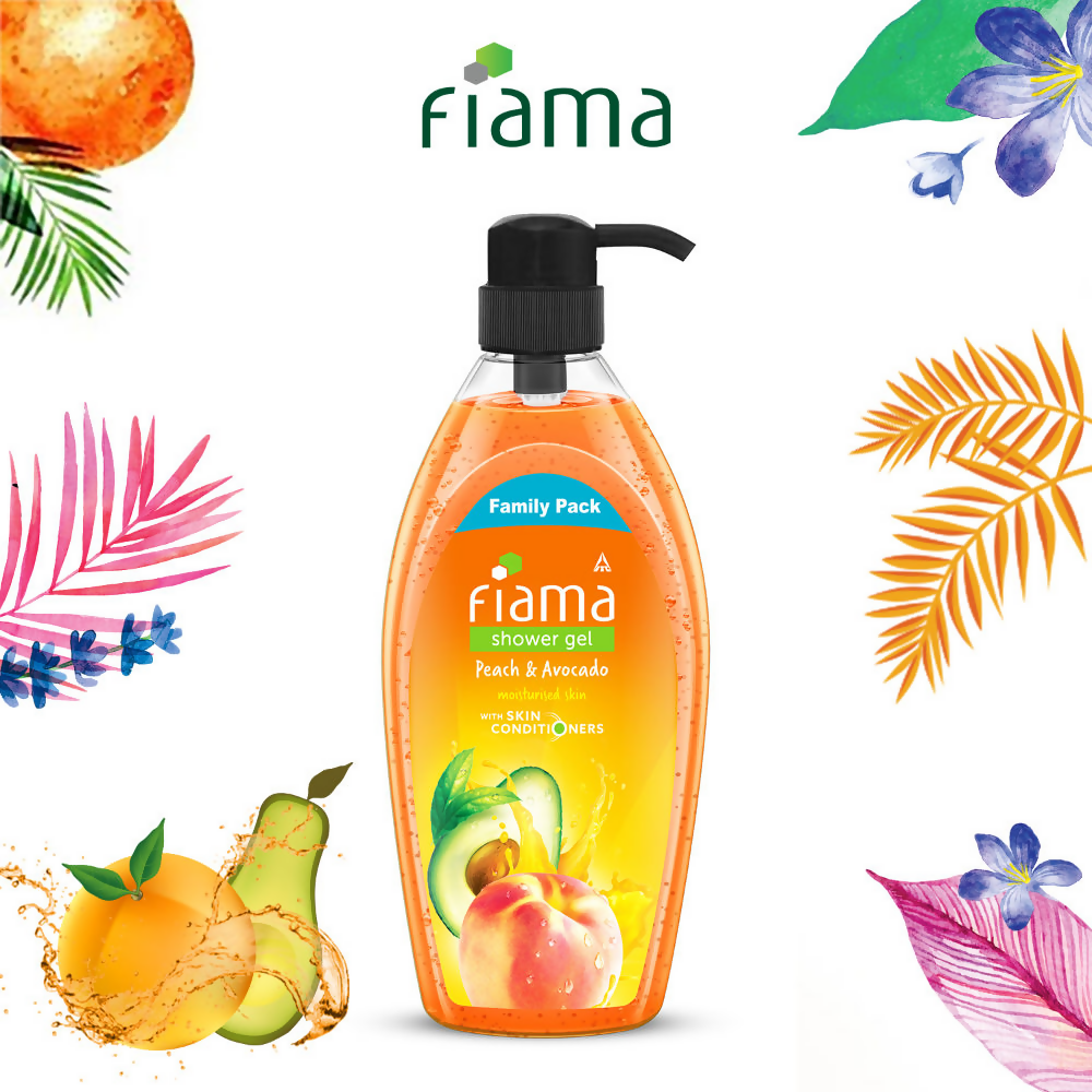 Fiama Shower Gel With Peach & Avocado | Grocsy