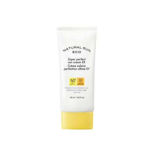 The Face Shop Natural Sun Eco Super Perfect Sun Cream Ex-SPF 50 - Korean Skincare | Grocsy