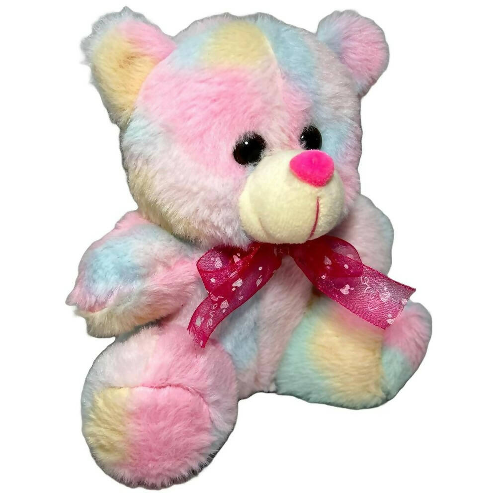 Hexagaon Soft Toy Teddy Bear Doll (Multi-Color) | Grocsy