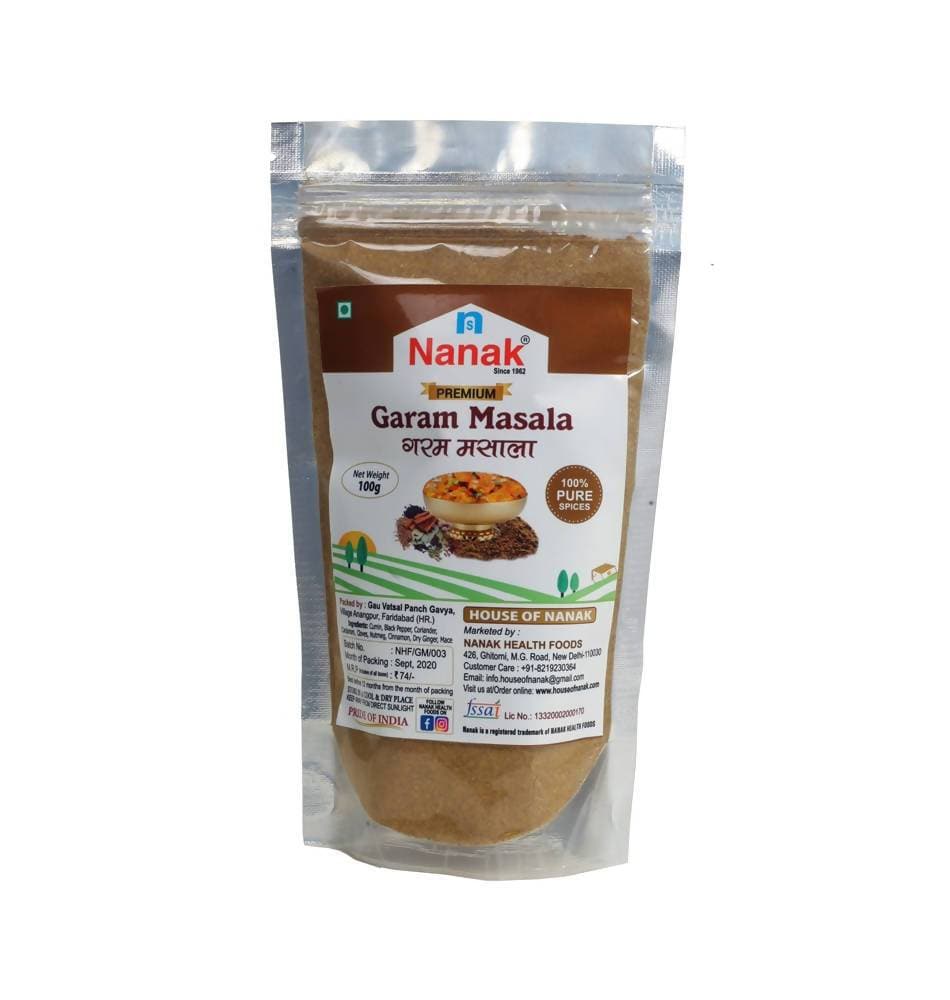 Nanak Premium Garam Masala,100g | Grocsy