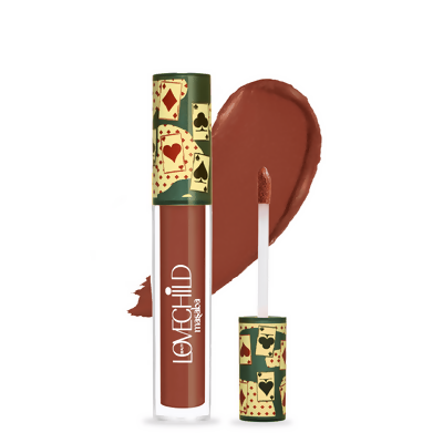 LoveChild By Masaba Gupta Hukum Transfer-proof Brown Liquid Lipstick | Grocsy