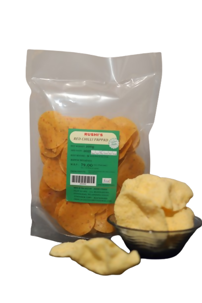 Avani Foods Red Chilly Papads