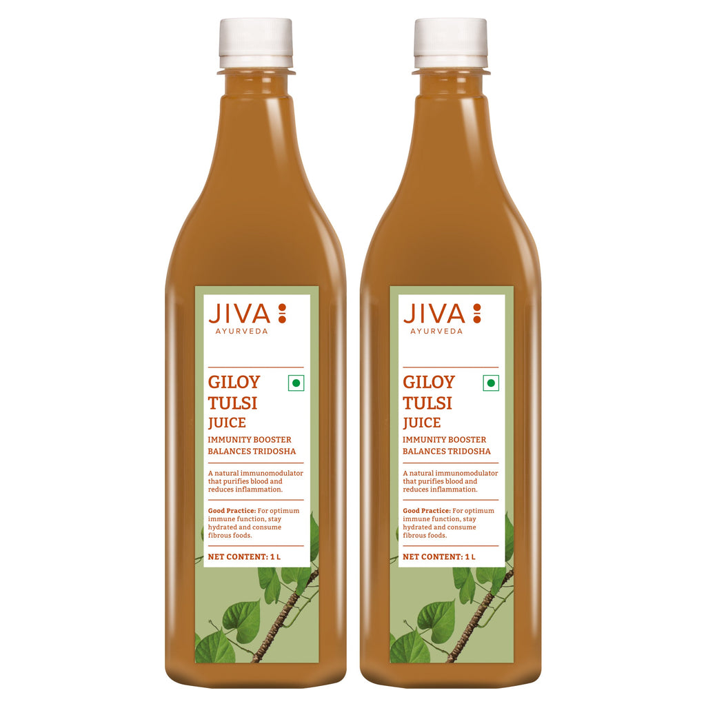 Jiva Ayurveda Giloy Tulsi Juice | Grocsy