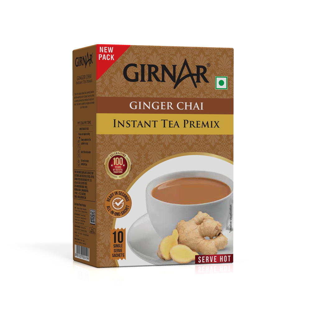 Girnar Instant Tea Premix With Ginger | Grocsy