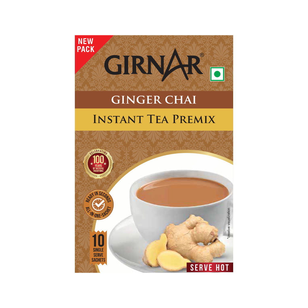 Girnar Instant Tea Premix With Ginger | Grocsy