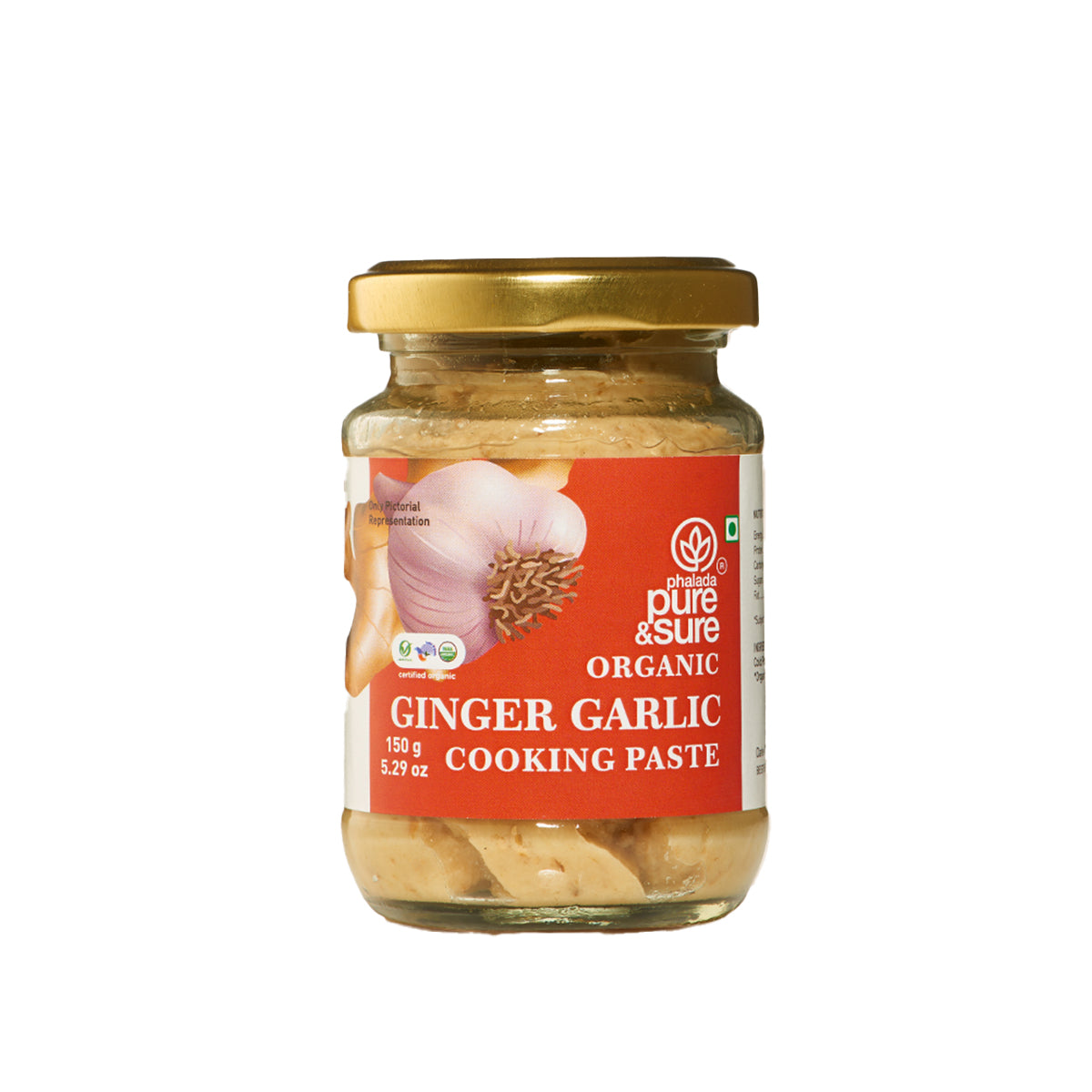 Pure & Sure Organic Ginger Garlic Paste | Grocsy