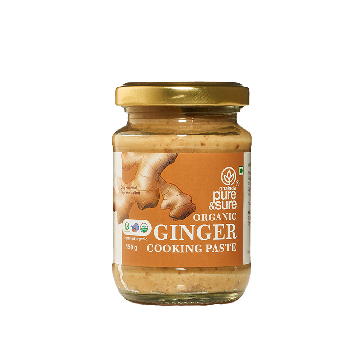 Pure & Sure Organic Ginger Paste | Grocsy