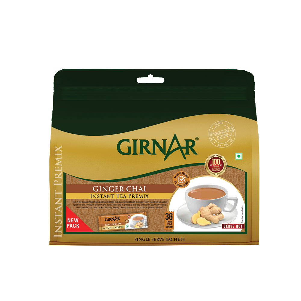 Girnar Instant Tea Premix With Ginger | Grocsy
