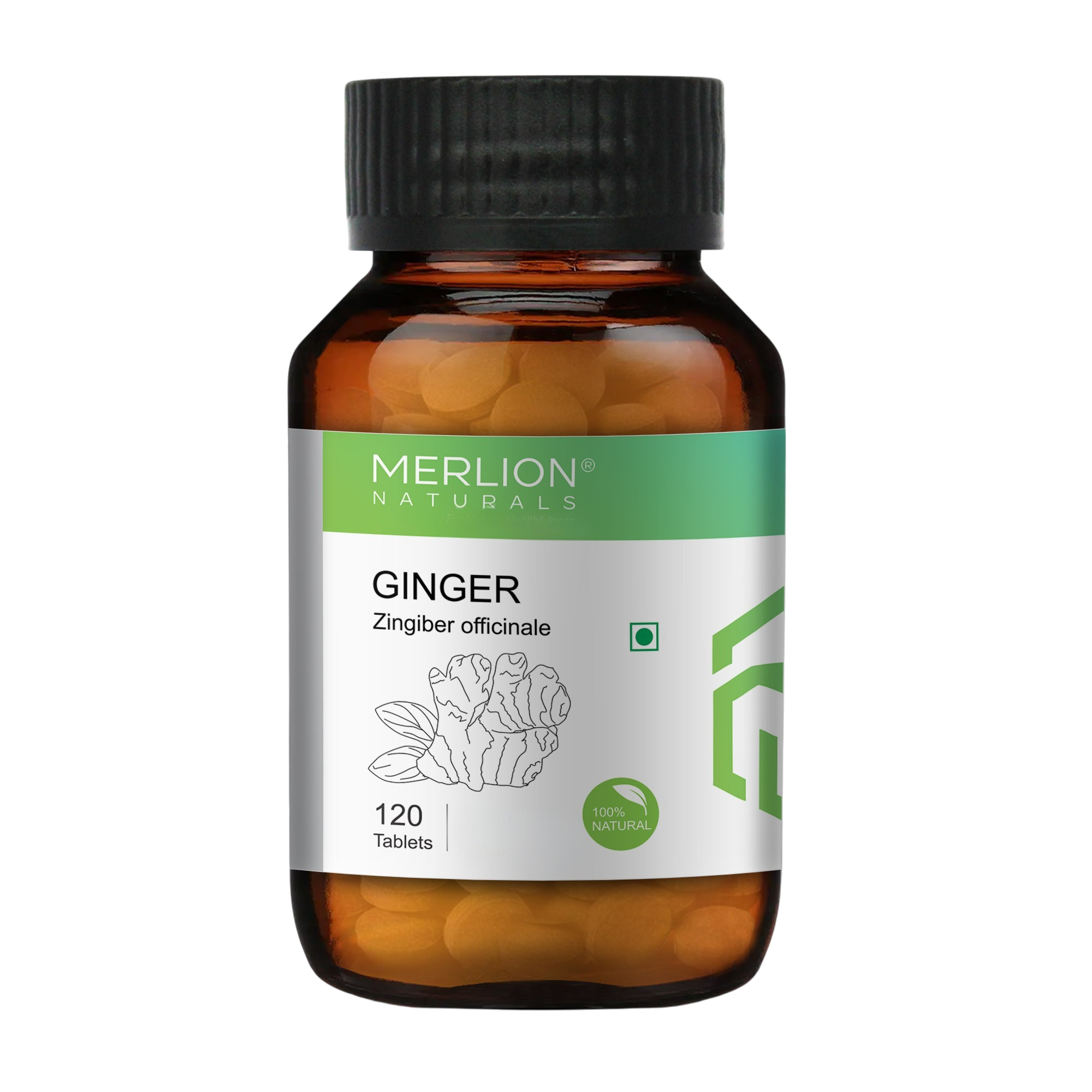 Merlion Naturals Ginger 500mg Tablets | Grocsy