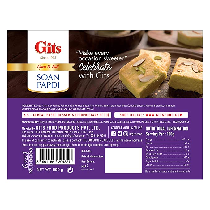 Gits Soan Papdi | Grocsy