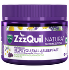 Vicks ZzzQuil Natura Melatonin Sleep Gummies | Grocsy