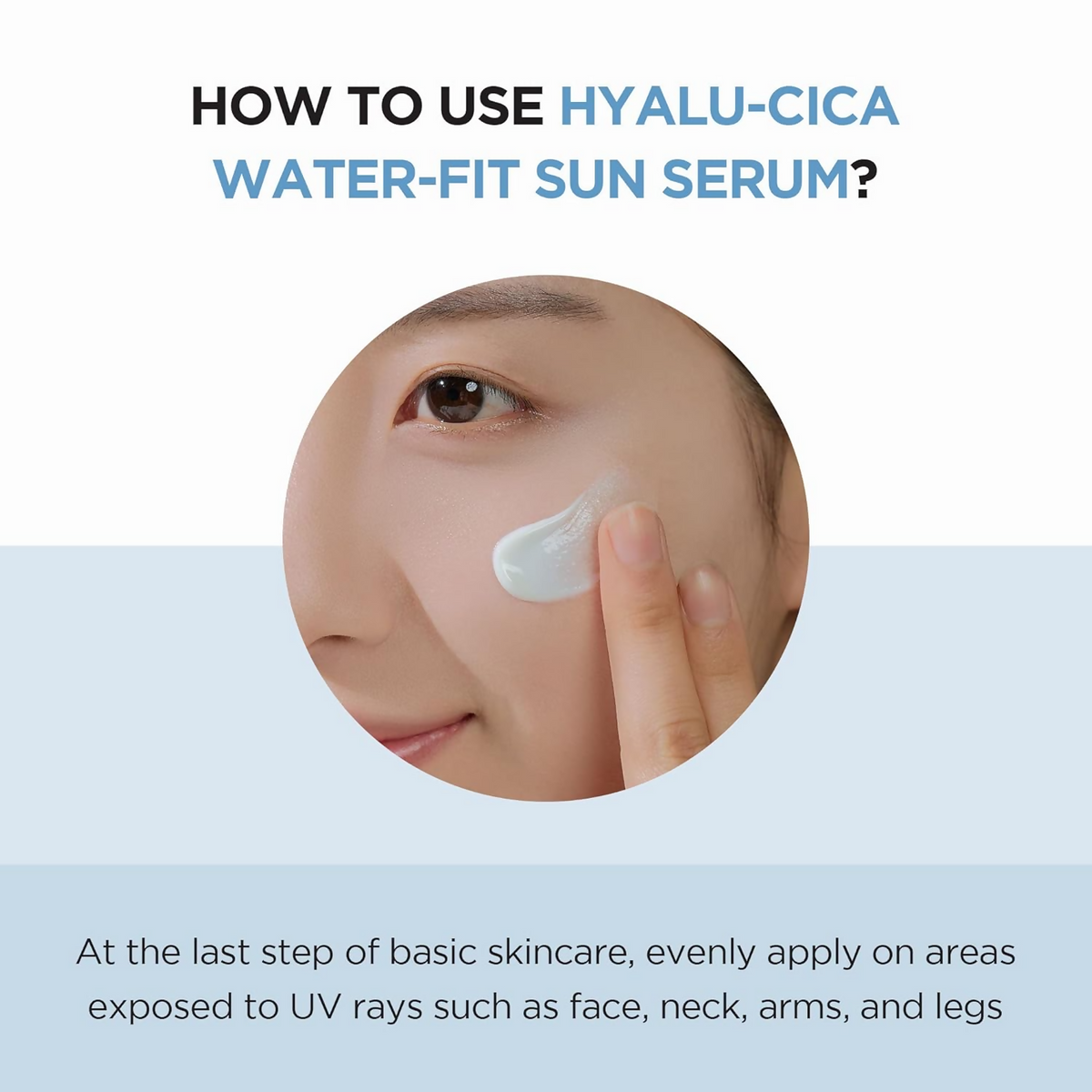 SKIN1004 Madagascar Centella Hyalu-Cica Water-Fit Sun Serum | Grocsy