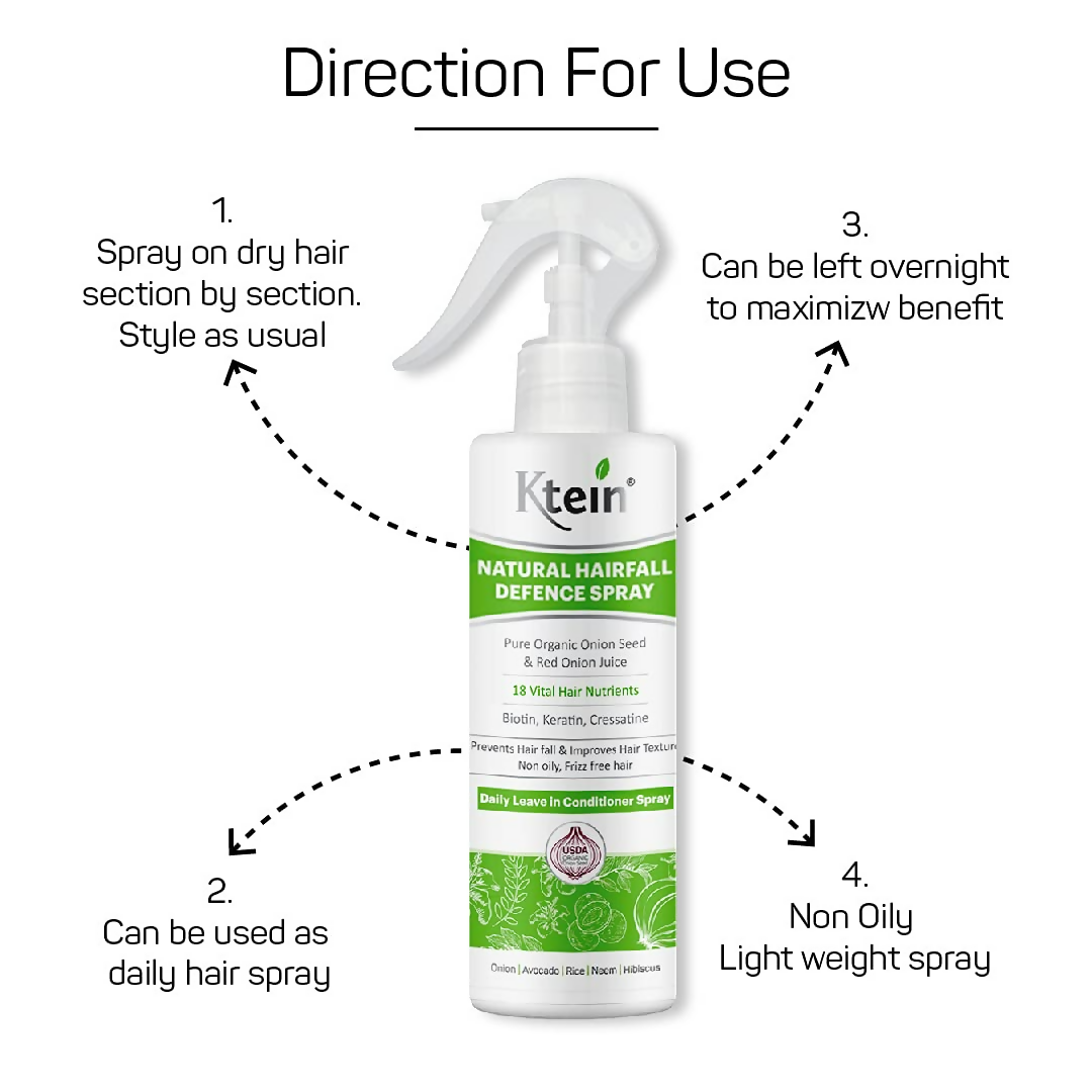 Ktein Onion Hair Spray | Grocsy