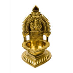 Spillbox Gold-Toned Brass Karumbu Kamachi Diya Pooja Essential | Grocsy